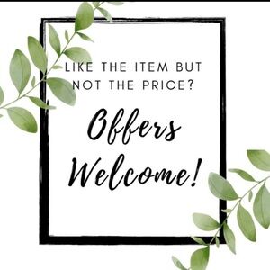 Make me an offer off regular priced items